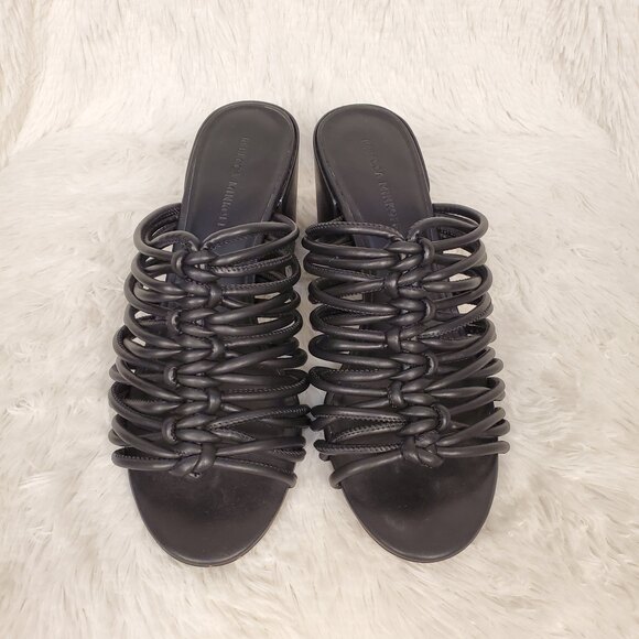 Rebecca Minkoff Calanthe Strappy Mule Sandals Size 9.5 - Picture 3 of 7